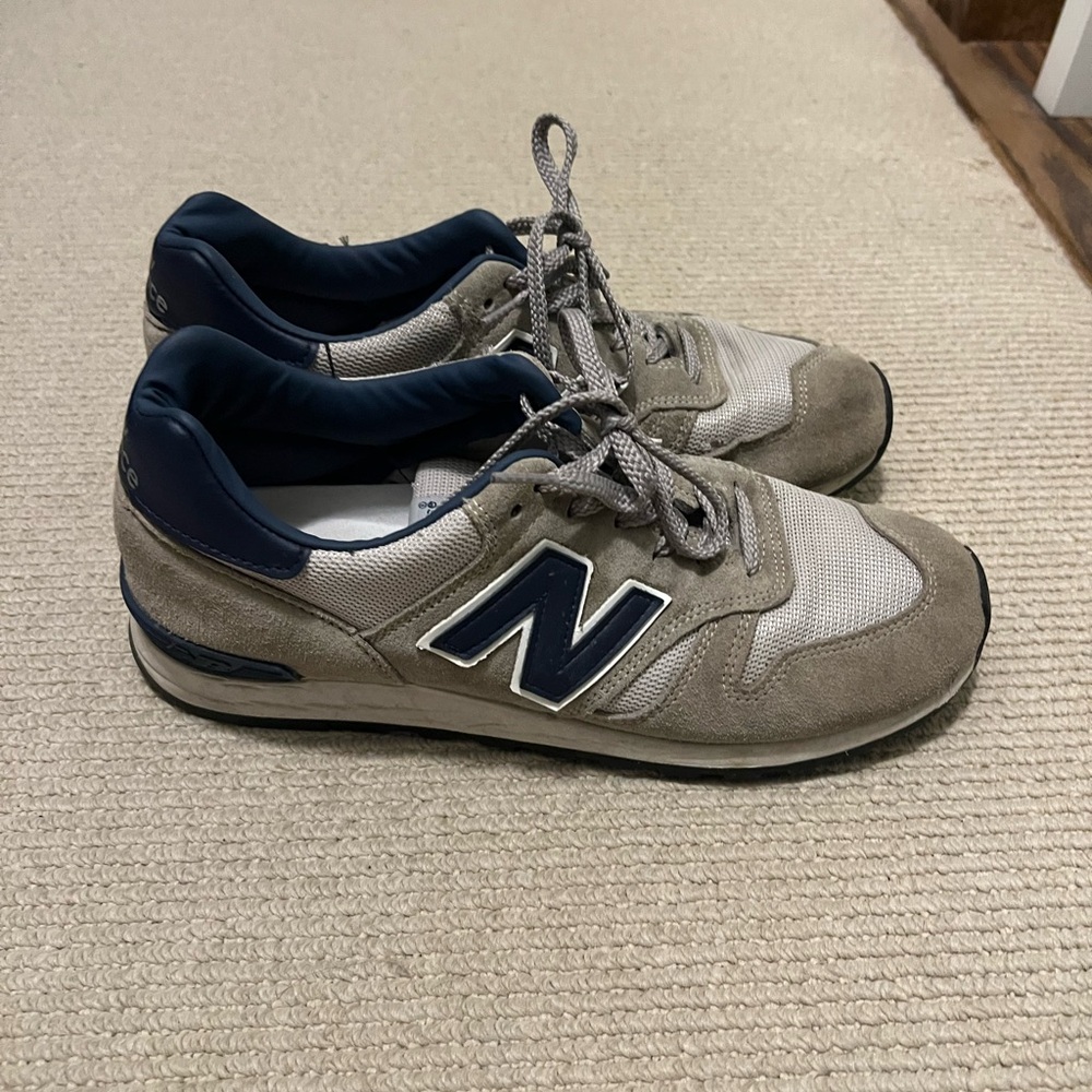 New Balance 670 “Original Runners Club” Men's Gray and Blue Sneakers